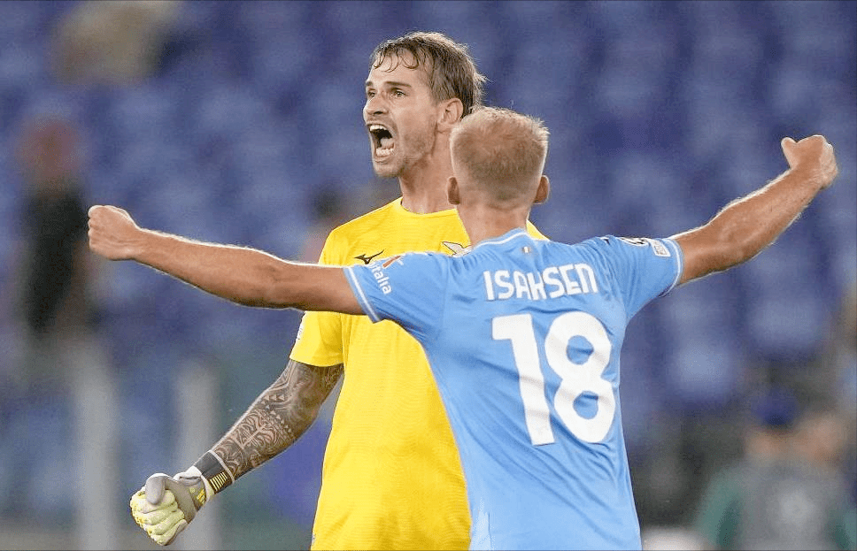 拉齐奥在比赛中取得惊心动魄的胜利